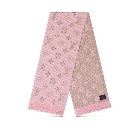 louis vuitton logomania scarf shine|louis vuitton monogram scarf.